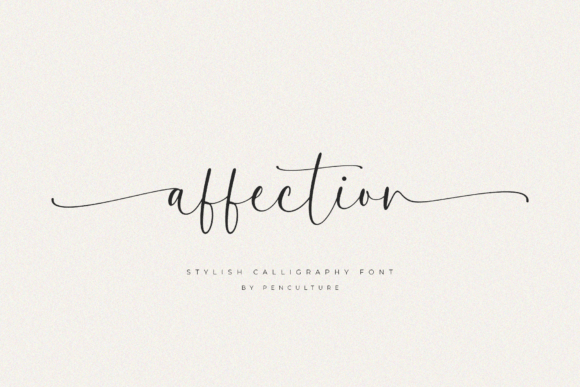 Affection: Laid-Back Charm for Your Creative Projects