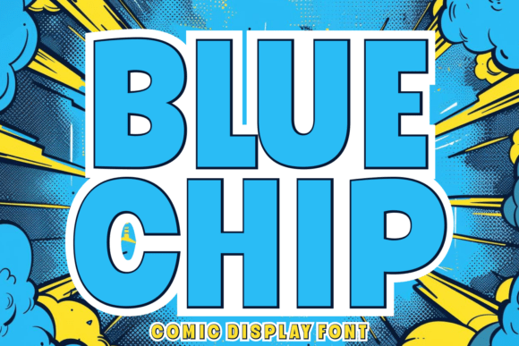 Blue Chip: A Playful Font for Joyful Designs