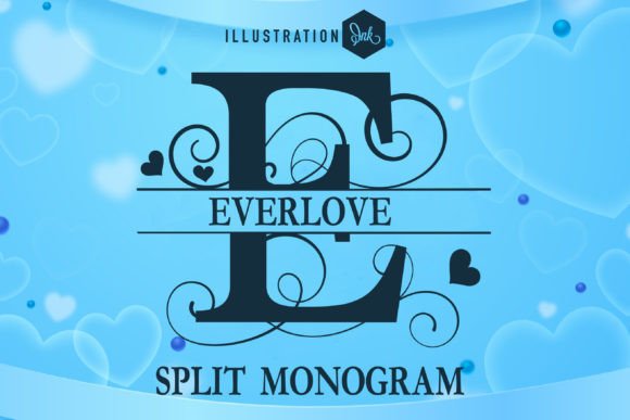 Everlove Split Monogram: Elevating Modern Branding