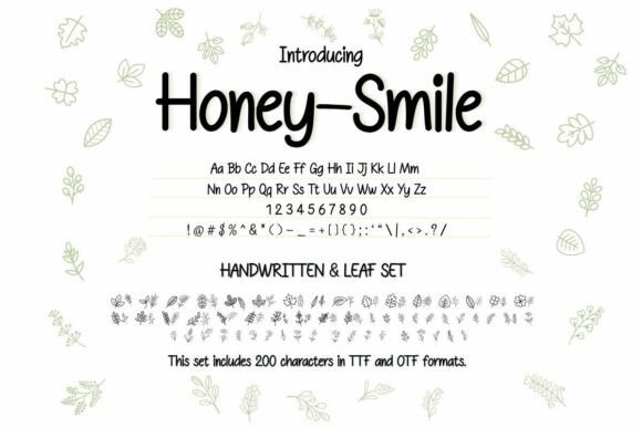 Honey–Smile: Sweeten Your Creative Projects with This Font