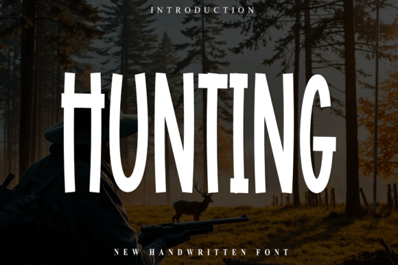 Hunting: A Modern Handwritten Script for Elegant Branding