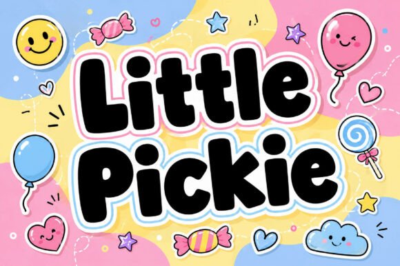 Little Pickie: A Font Full of Childhood Joy