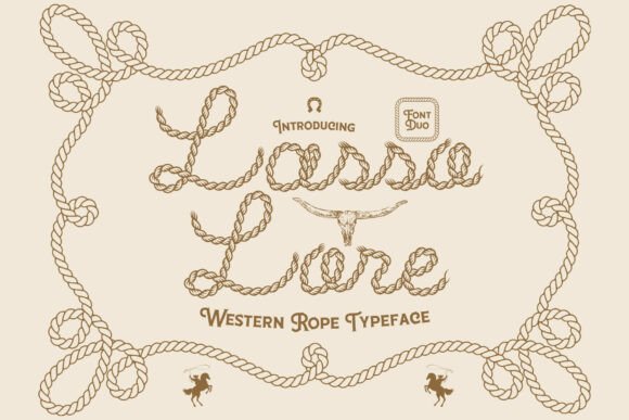 Saddle Up for Lasso Lore: The Western Typeface That Ropes In Attention