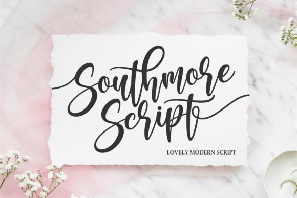 Southmore: A Sweet Handwritten Font for Joyful Designs