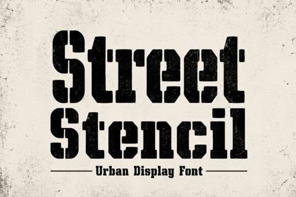 Street Stencil: Unleashing Raw Urban Texture