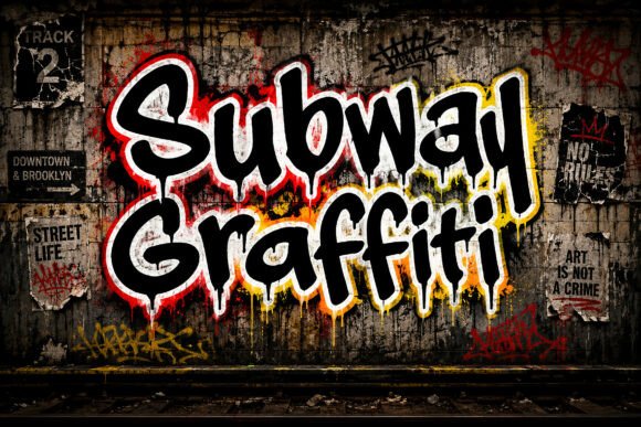 Subway Graffiti: Capturing the Pulse of Urban Typography