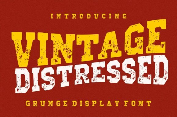 Vintage Distressed: Adding Authentic Character to Your Designs